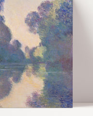 After Hover: Claude Monet - Morgen an der Seine, nahe Giverny (1897)