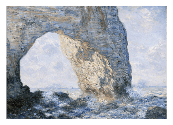 Claude Monet - Das Manneporte bei Etretat (1883)