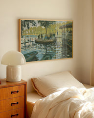 After Hover: Claude Monet - Badende in La Grenouillère (1869)