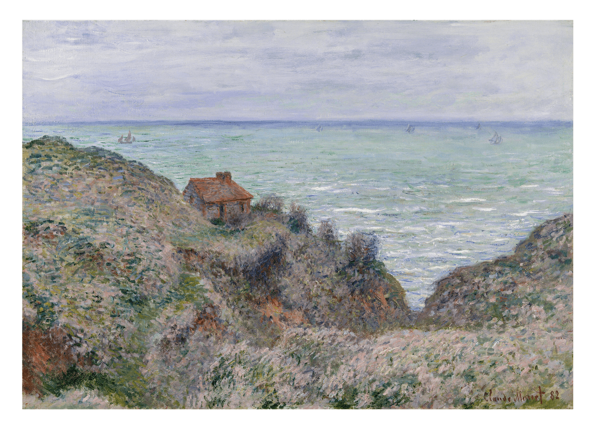 Claude Monet - Die Hütte des Zollwächters (1882)