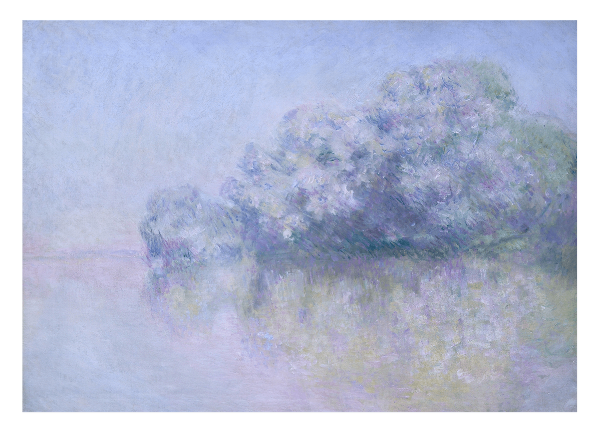 Claude Monet - Île aux Orties bei Vernon (1897)