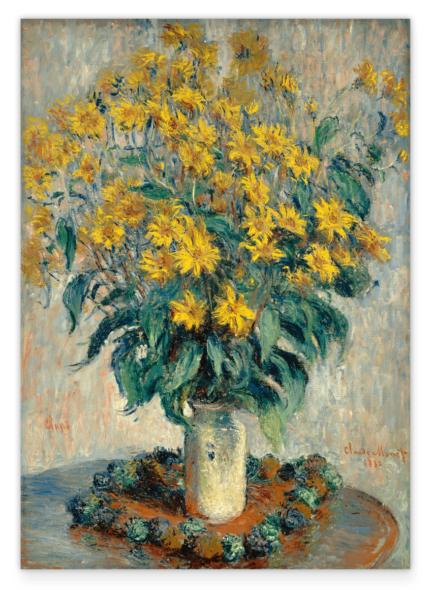 Claude Monet - Topinambur Blumen (1880)