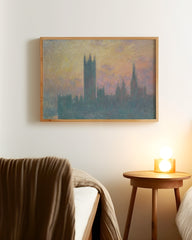After Hover: Claude Monet - The Houses of Parliament, Sonnenaufgang (1903)