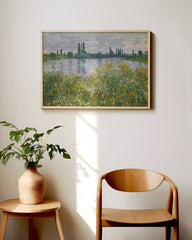 After Hover: Claude Monet - Seine-Ufer, Vétheuil (1880)