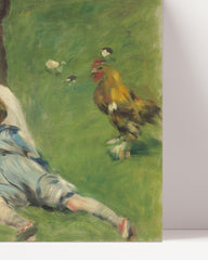 After Hover: Claude Monet - Madame Monet mit ihrem Sohn (1874)