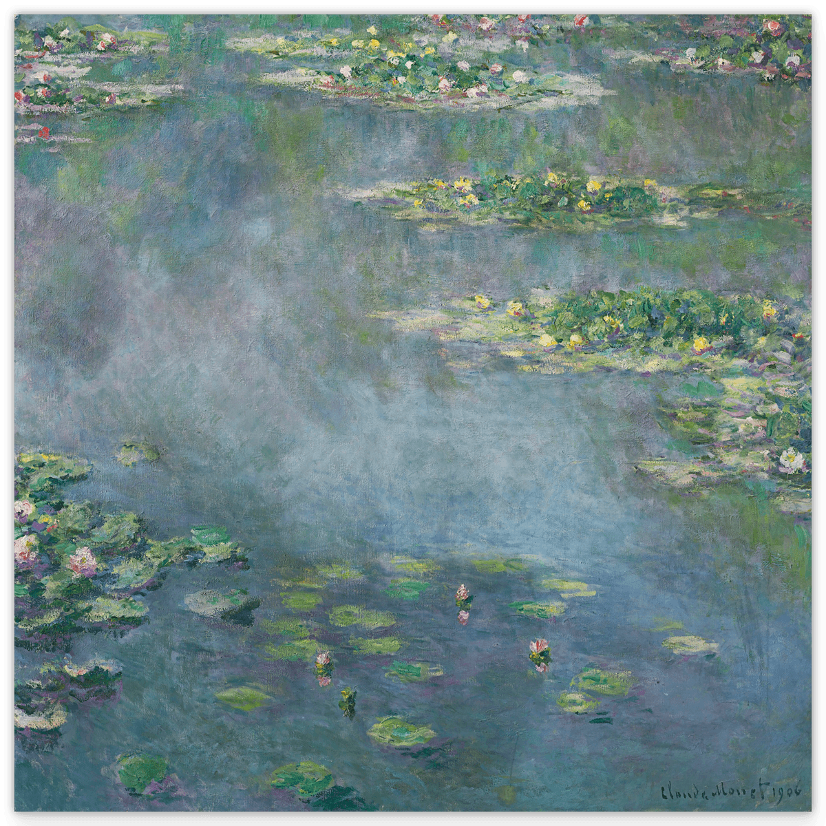 Claude Monet - Seerosen (frz. Nymphéas) (1906)