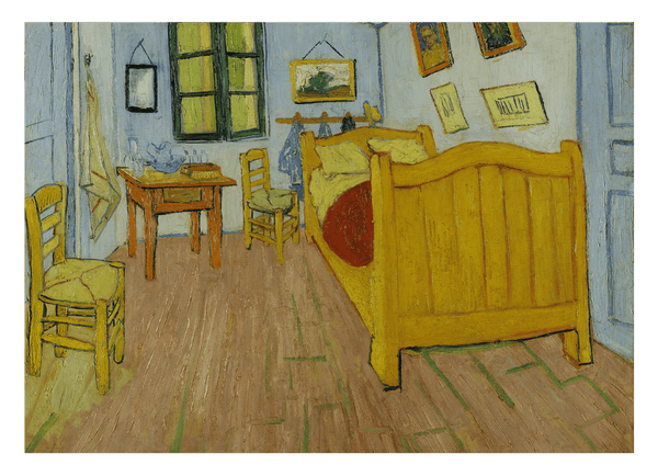Vincent van Gogh - Das Schlafzimmer - erste Version (1888)