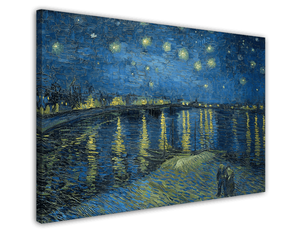 Vincent van Gogh - Sternennacht über die Rhône (1888)
