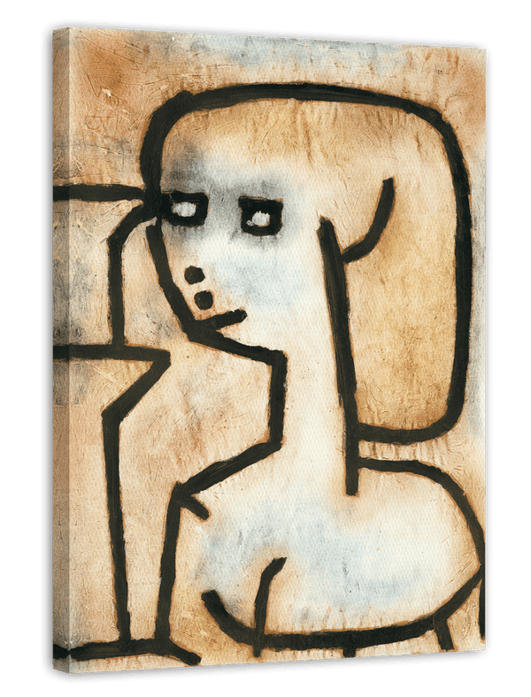 Paul Klee - Mädchen in Trauer (1939)