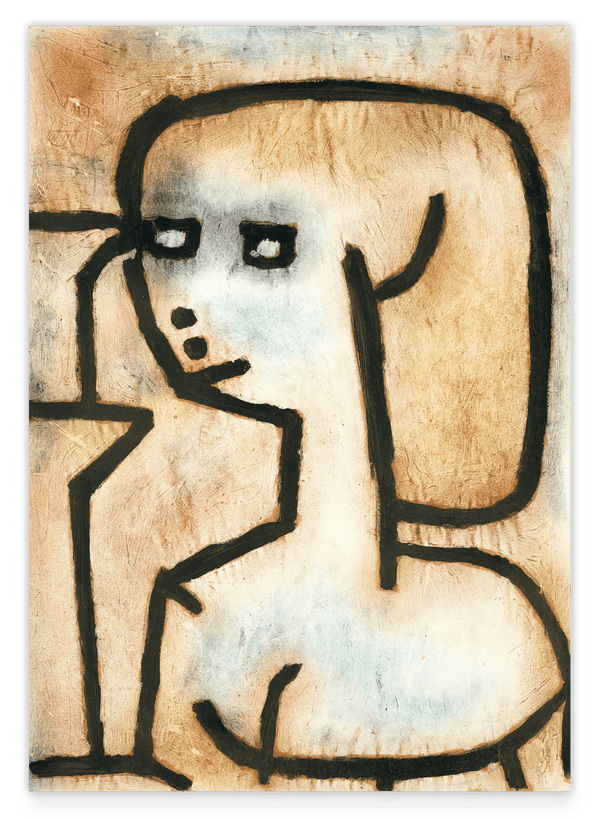 Paul Klee - Mädchen in Trauer (1939)