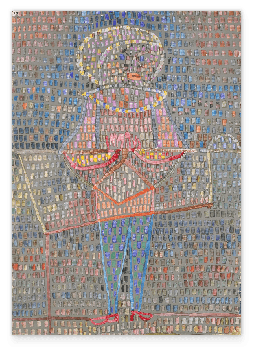 Paul Klee - Junge im schicken Gewand (1931)