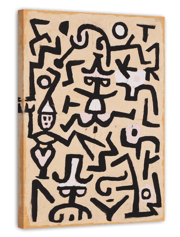 Paul Klee - Das Flugblatt des Komödianten (1938)