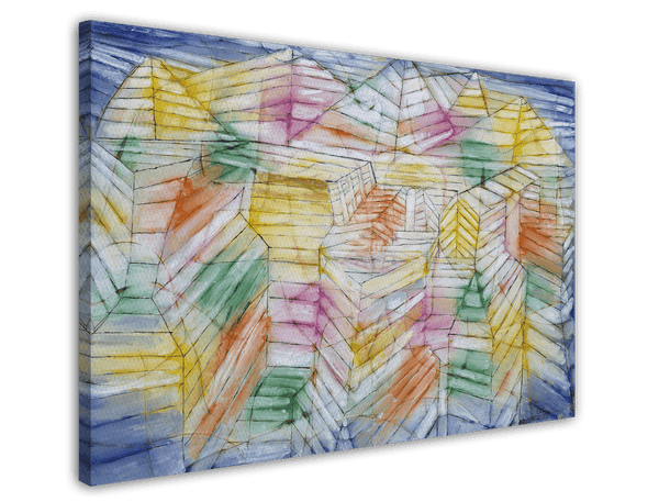 Paul Klee - Bühnen-Gebirgs-Konstruktion (1920)