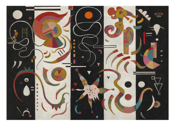 Wassily Kandinsky - Gestreift (1934)