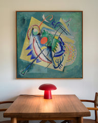 After Hover: Wassily Kandinsky - Rote Ellipse (1920)