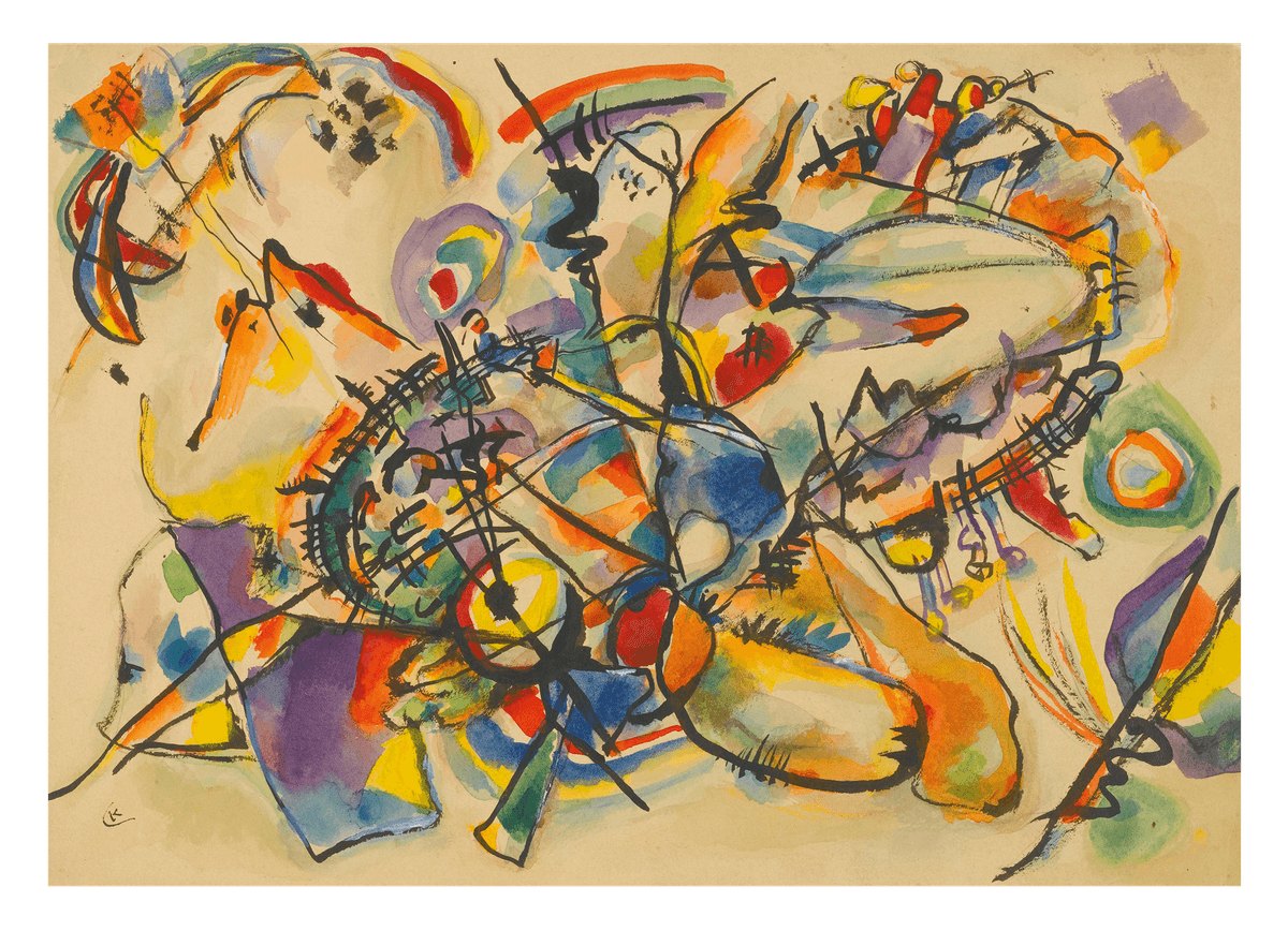 Wassily Kandinsky - Ohne Titel (circa 1916)