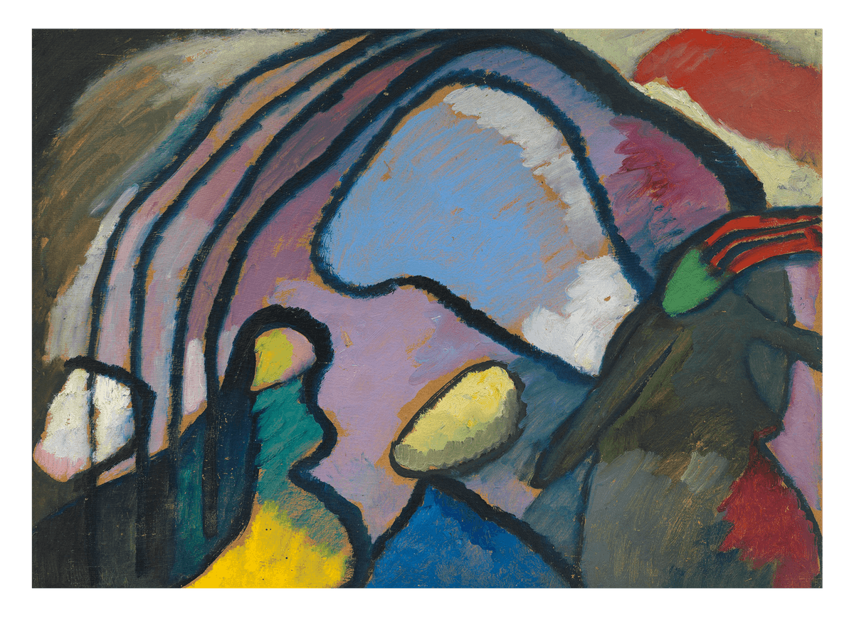 Wassily Kandinsky - Studie für Improvisation 10 (1910)