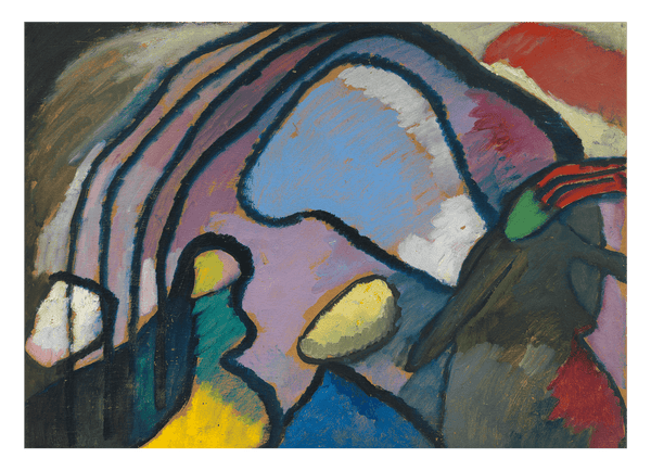 Wassily Kandinsky - Studie für Improvisation 10 (1910)