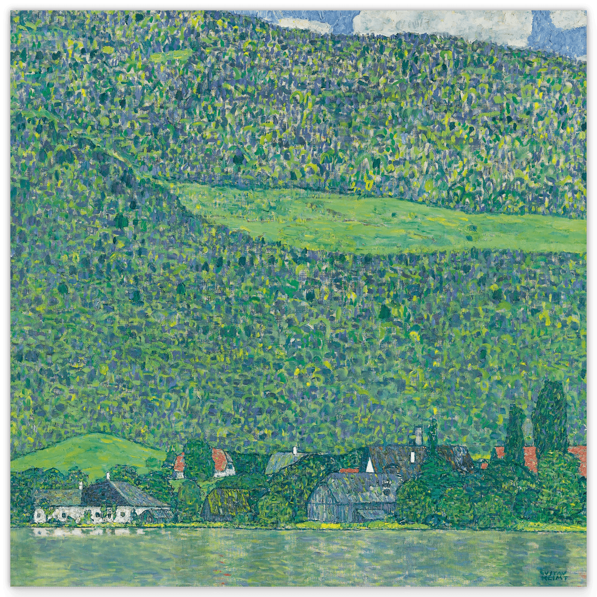 Gustav Klimt - Litzlberg am Attersee (1914/1915)