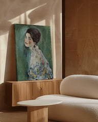 After Hover: Gustav Klimt - Bildnis einer Frau (1917)