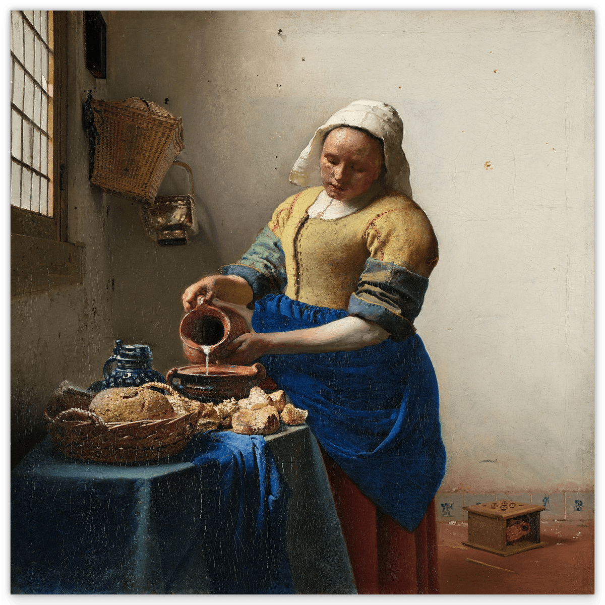 Jan Vermeer - Das Milchmädchen (1658)