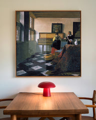 After Hover: Jan Vermeer - Die Musikstunde (1662/1665)