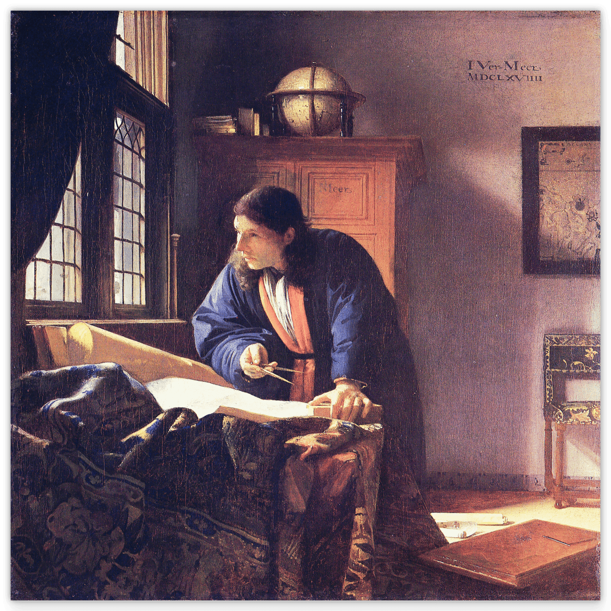 Jan Vermeer - Der Geograph (1668/1669)