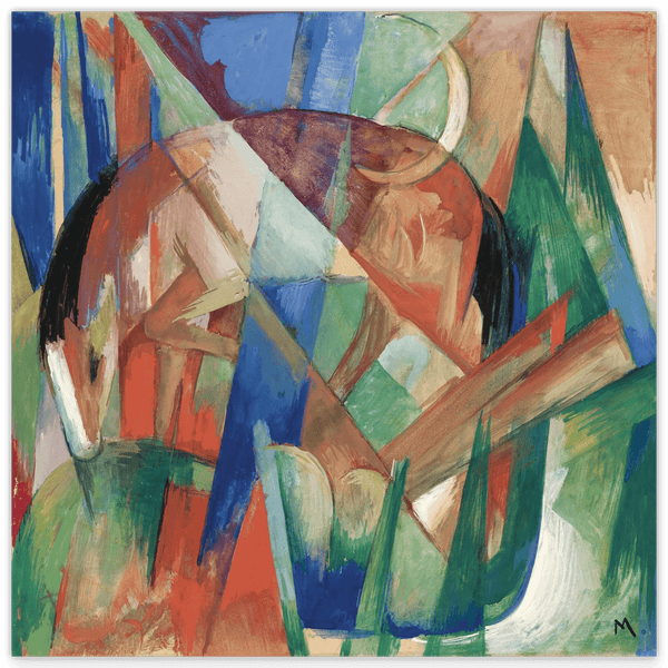 Franz Marc - Fabeltier II (Pferd) (1913)