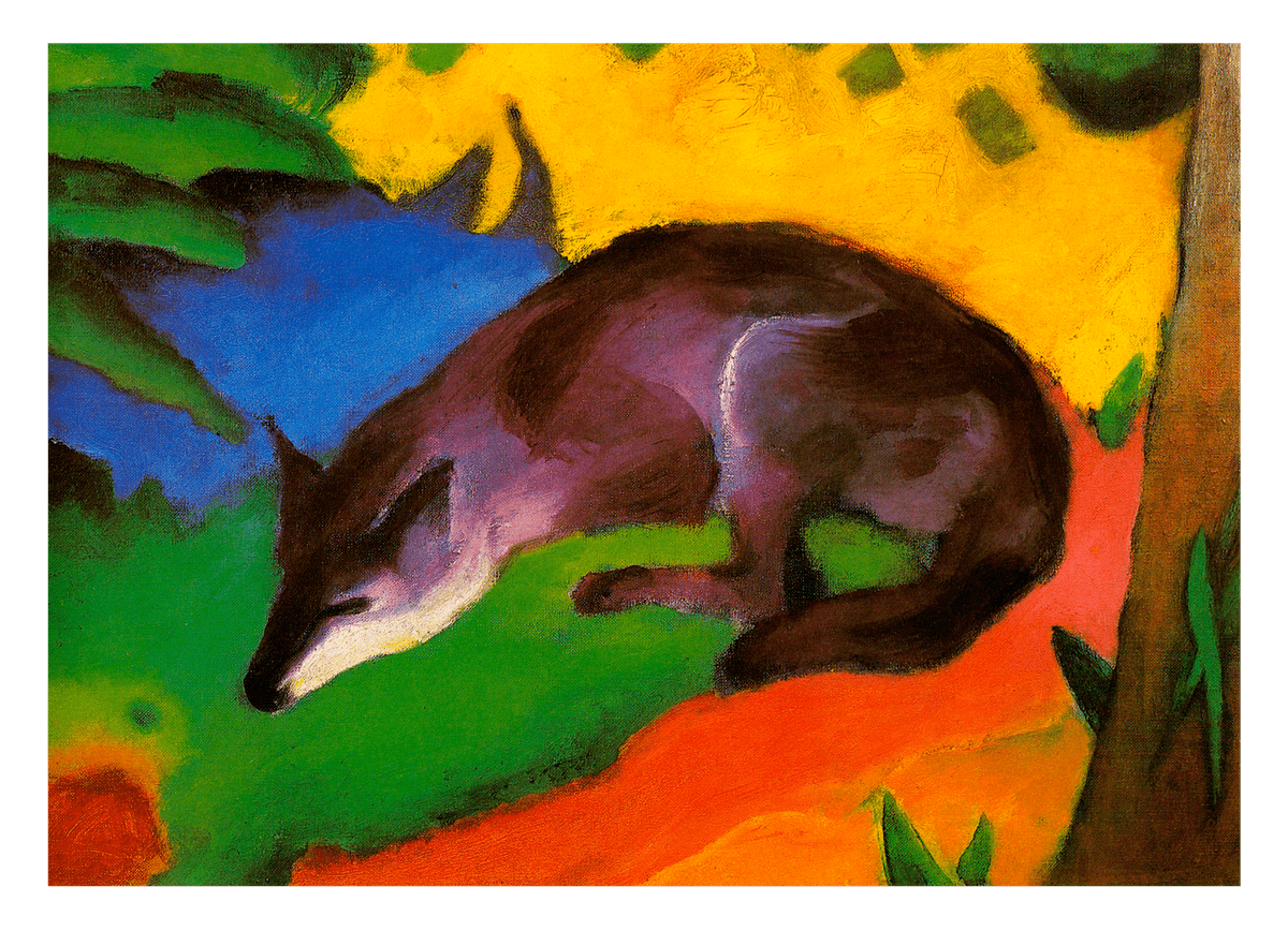 Franz Marc - Fuchs (1911)