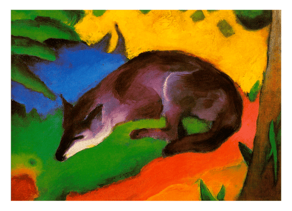Franz Marc - Fuchs (1911)