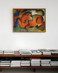 After Hover: Franz Marc - Roter Stier (1912)