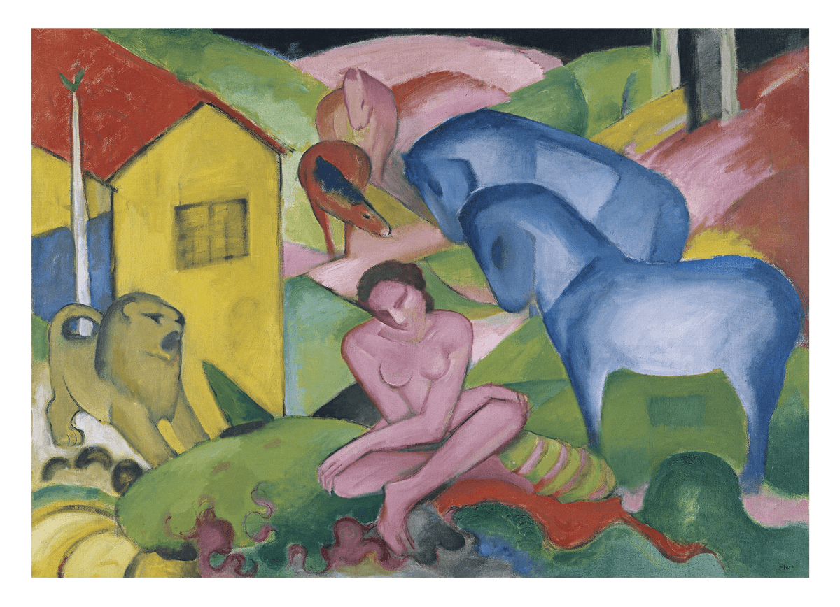 Franz Marc - Der Traum (1912)