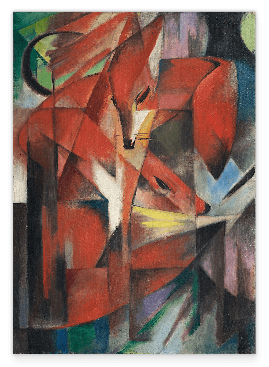 Franz Marc - Füchse (1913)
