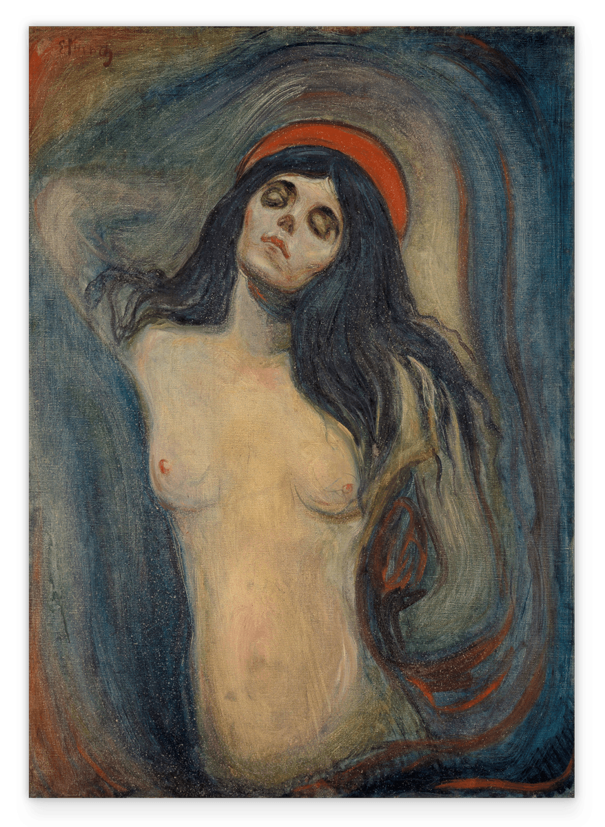 Edward Munch - Madonna (1894)