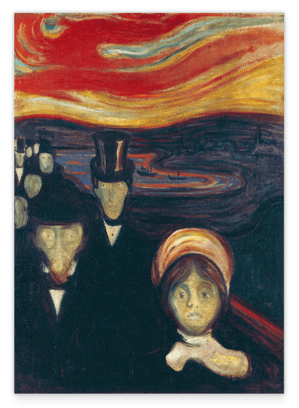 Edward Munch - Angst (1894)