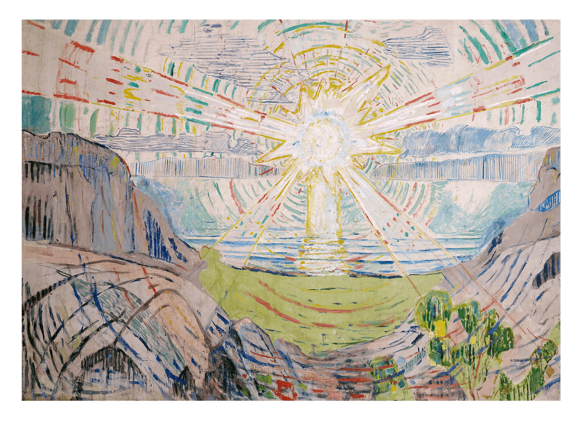 Edward Munch - Die Sonne (1910/1911)
