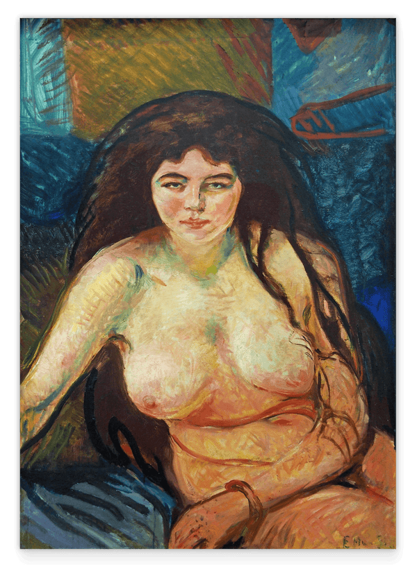 Edward Munch - Sitzende Nackte (1902)