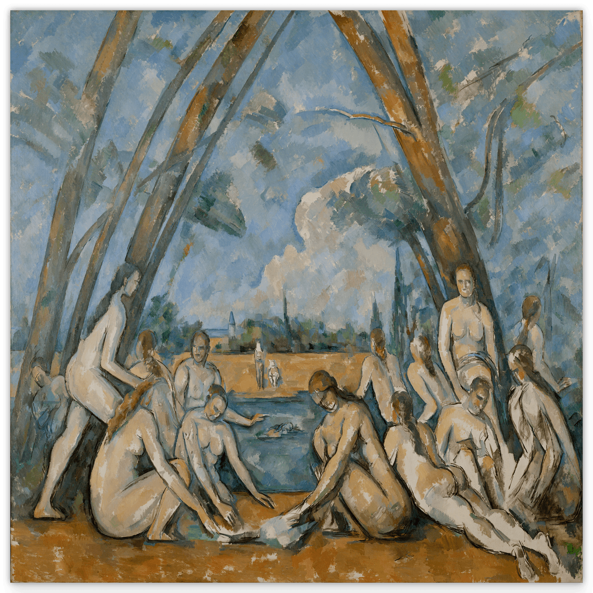 Paul Cézanne - Die großen Badenden (1898-1905)