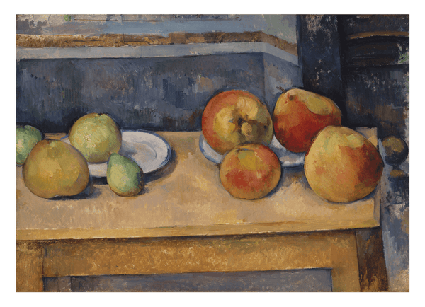 Paul Cézanne - Stillleben mit Äpfel und Birnen (ca. 1891-1892)