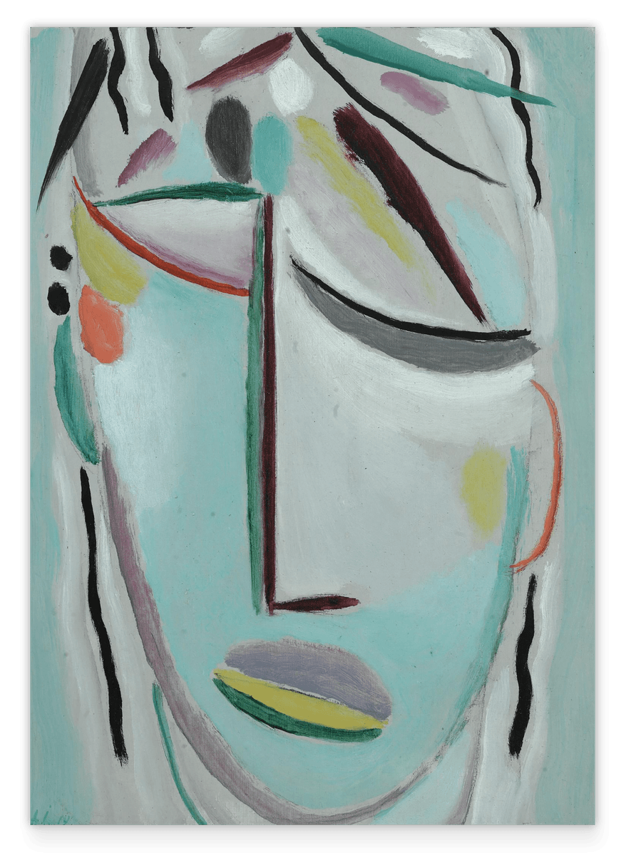 Alexej von Jawlensky - Heilandsgesicht: Märtyrer