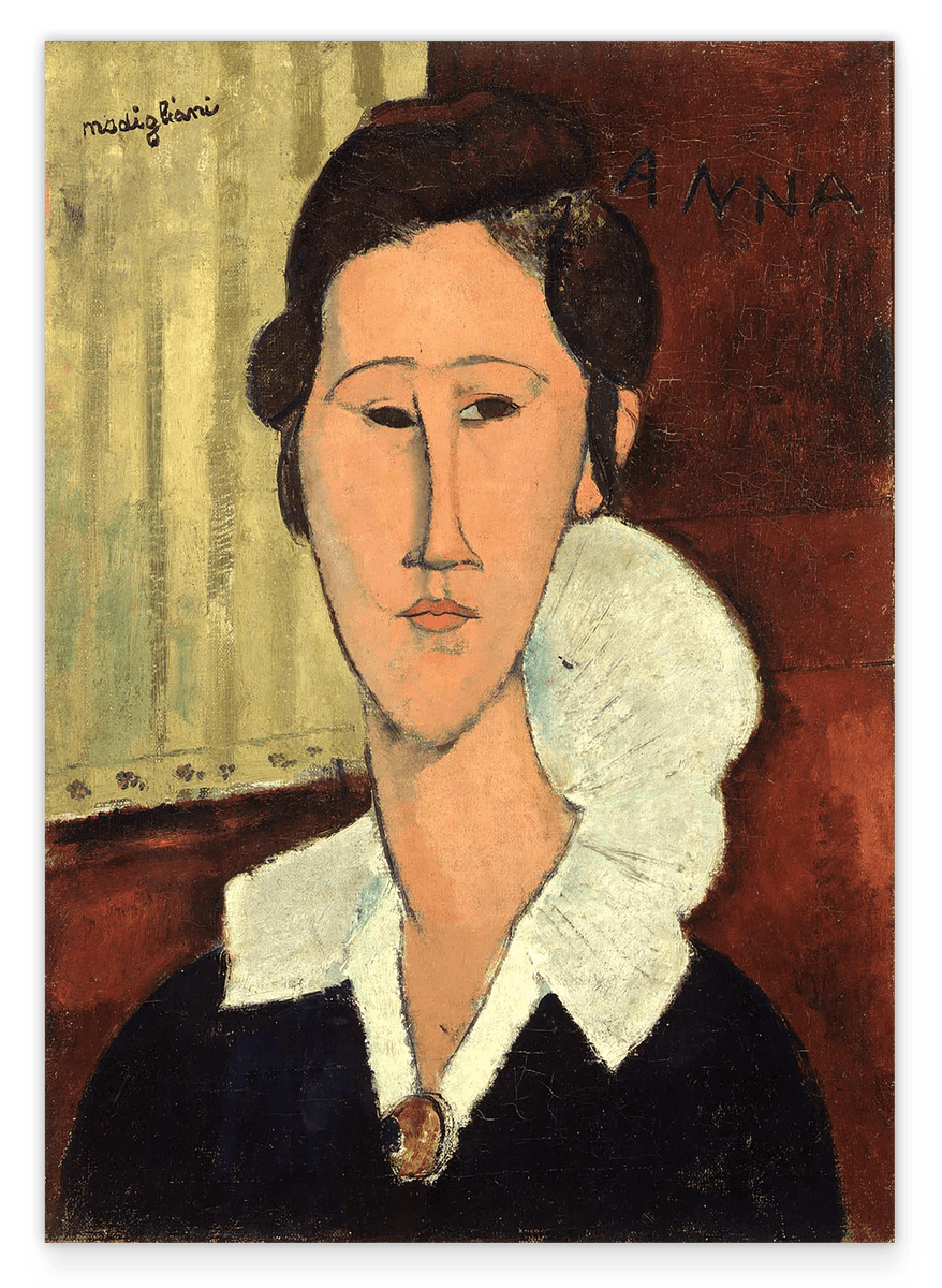 Amedeo Modigliani - Portrait von Hanka Zborowska