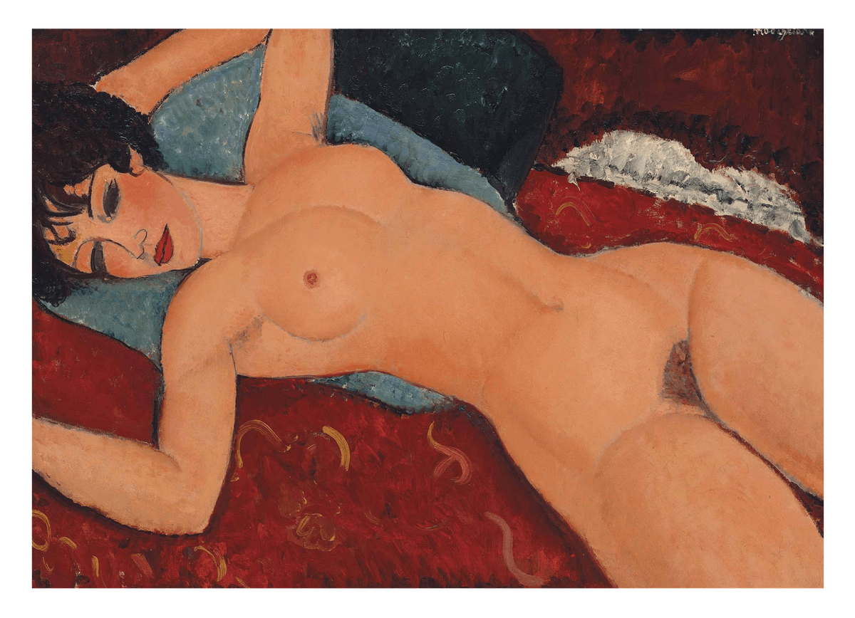 Amedeo Modigliani - Nu couché