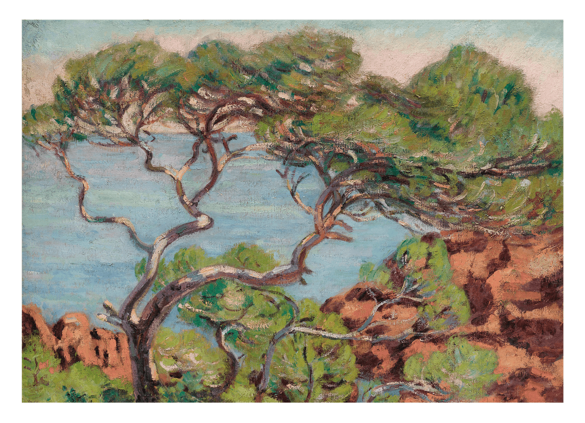 Amedeo Modigliani - Agay, Paysage du midi
