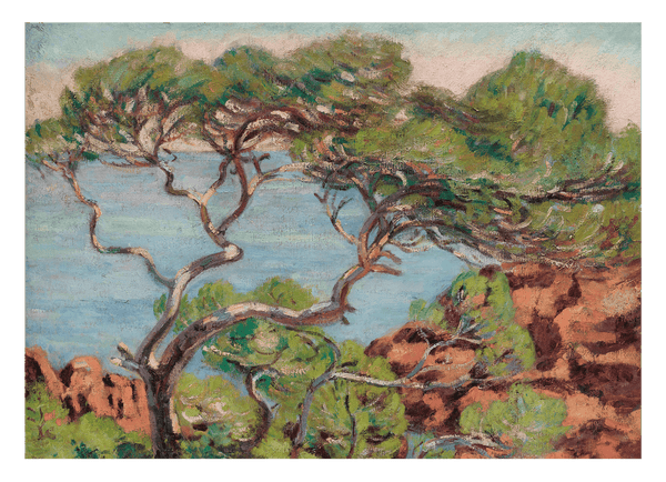 Amedeo Modigliani - Agay, Paysage du midi