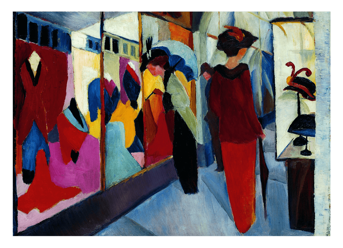 August Macke - Abstrakt Exposition
