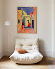 After Hover: August Macke - Blick auf eine Allee in Tunis