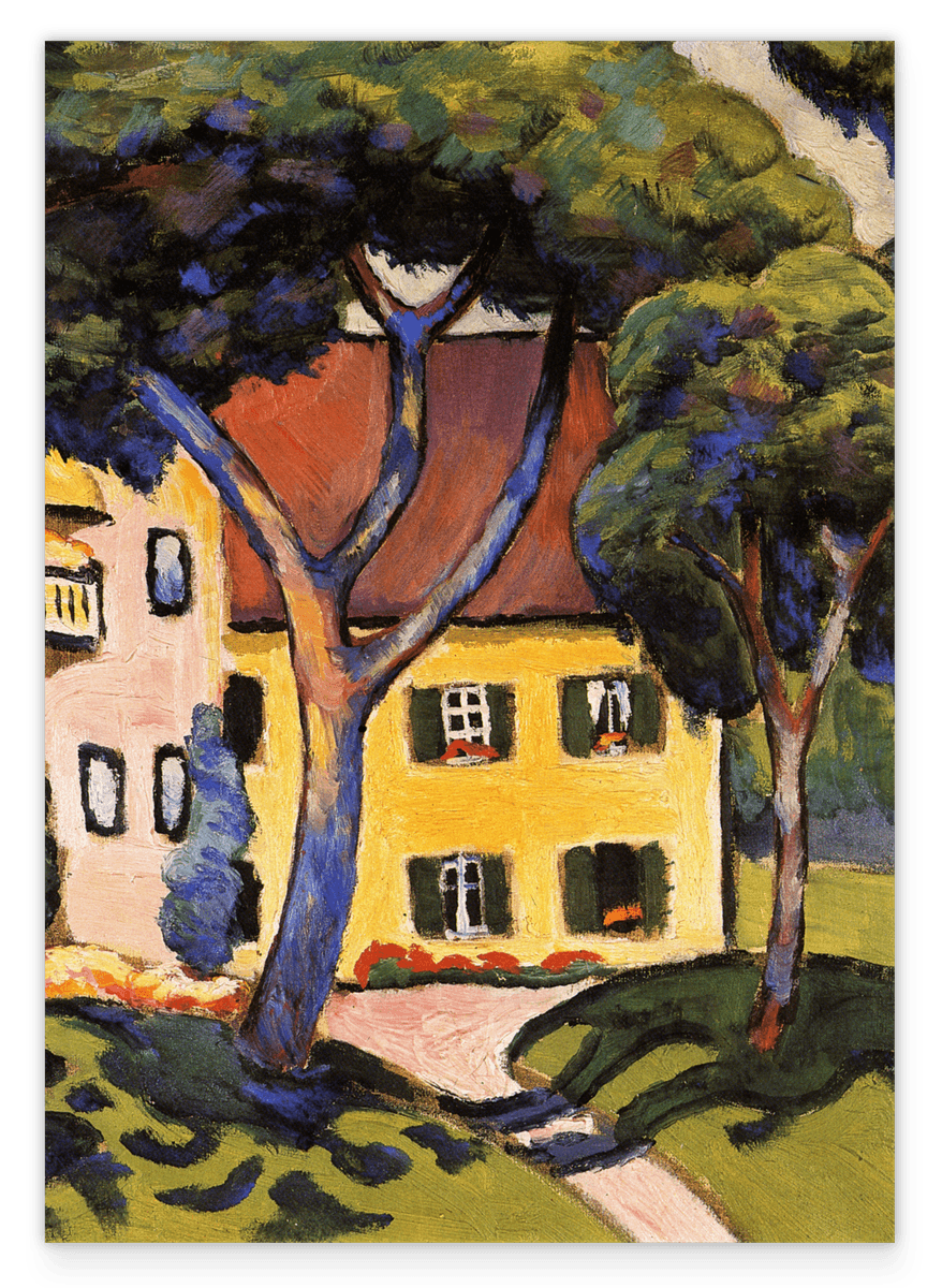 August Macke - Staudacherhaus Tegernsee