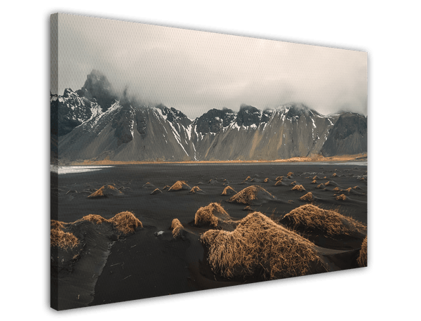 Berge in einer Nebellandschaft