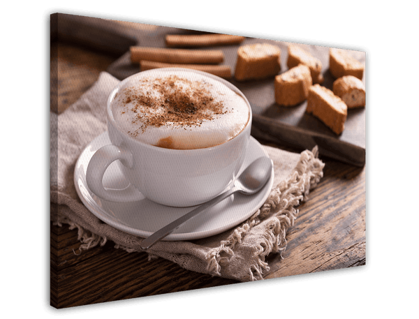Cappuccino mit Gebäck