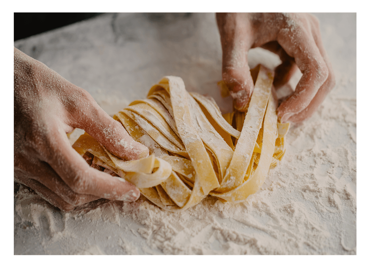 Selbstgemachte Pasta
